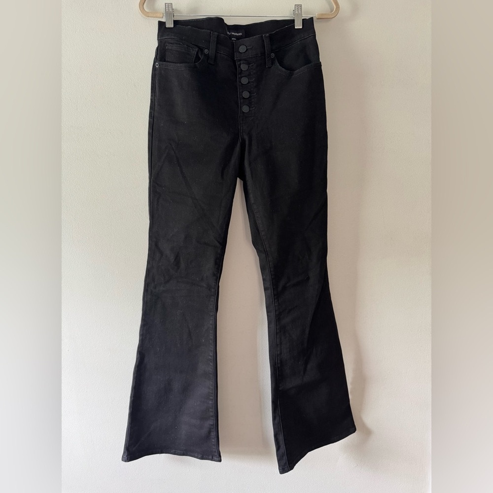 Lucky Brand Stevie Women's Black Flare Jeans size 6